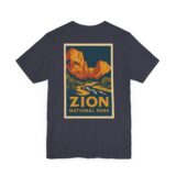 Zion National Park T-Shirt - Zion Canyon - Image 16