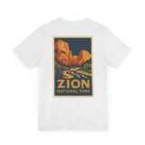 Zion National Park T-Shirt - Zion Canyon - Image 4